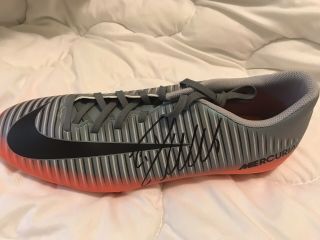 Christiano Ronaldo Signed Cleat Personally Witnessed Beckett
