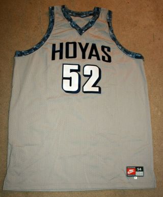 Georgetown Hoyas Vintage Game Issued Jersey Size 54 Xlength