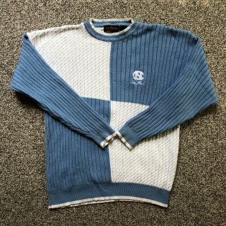 Vintage North Carolina Tar Heels Crewneck Sweater Size Xl Unc