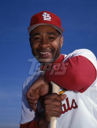 1993 Topps Baseball Color Negative.  Ozzie Smith Cardinals