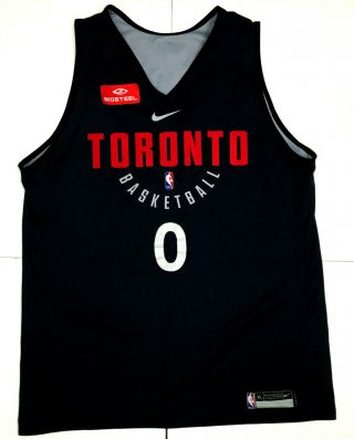 Toronto Raptors C.  J.  Miles Game Reversible Jersey Nba Basketball Nike