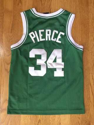 Paul Pierce Boston Celtics Nike Sewn NBA Basketball Jersey 34 Boys M The Truth 2