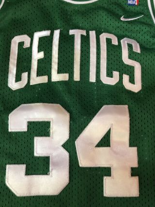 Paul Pierce Boston Celtics Nike Sewn NBA Basketball Jersey 34 Boys M The Truth 3