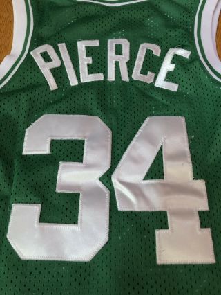 Paul Pierce Boston Celtics Nike Sewn NBA Basketball Jersey 34 Boys M The Truth 4