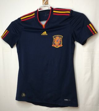 Adidas Spain National Team Football Shirt 2010/11 Jersey Size Medium