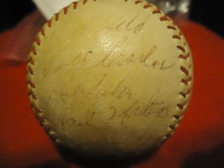1969 Chicago White Sox Partial Team Signed Baseball Alomar Faded