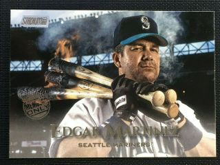 Edgar Martinez 2019 Topps Stadium Club Members Only Stamped Parallel