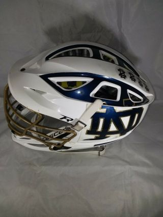 Cascade Are University Of Notre Dame Lacrosse Helmet