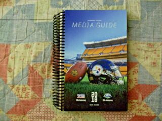 2018 Pittsburgh Steelers Media Guide Yearbook Press Book Program Nfl Football Ad