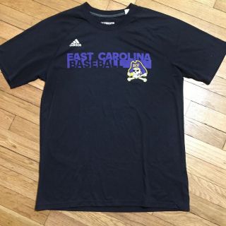 Adidas East Carolina University ECU Pirates Baseball Ultimate T Shirt Black L 2