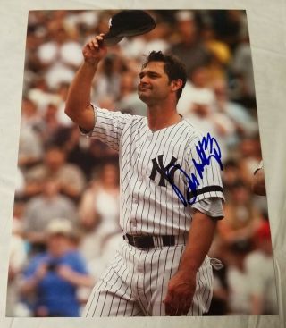 Don Mattingly Signed 8x10 Photo (york Yankees)