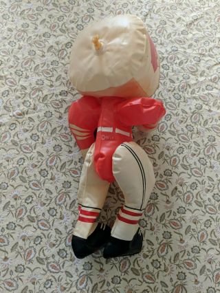 Vintage 1960s Chicago/ St Louis Cardinals Inflatable Football Player Japan 4