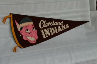 Vintage Cleveland Indians Pennant (mid 60 