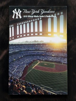 2019 York Yankees Baseball Media Guide.  Aaron Judge.  Mlb Guide.