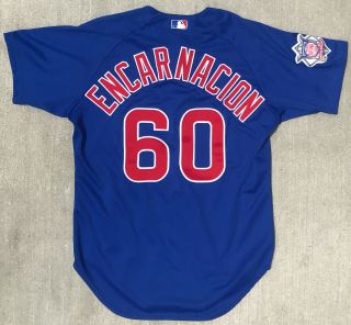 2000 Encarnacion MiLB Baseball Game Worn CHICAGO CUBS Jersey 5