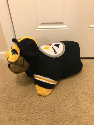 Pittsburgh Steelers Pillow Pets Mascot Heinz Stuffed Animal NFL 2