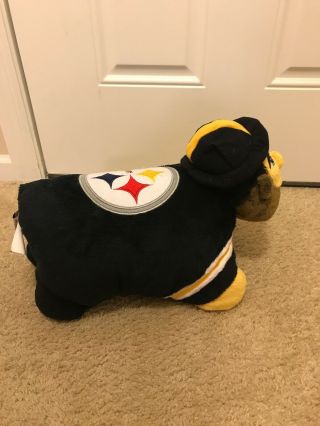 Pittsburgh Steelers Pillow Pets Mascot Heinz Stuffed Animal NFL 4