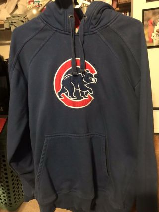 Mlb Merchandise Chicago Cubs Hoodie Size Large