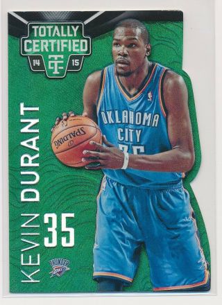 Kevin Durant 2012 - 13 Panini Totally Certified Totally Green Emerald 3/5 C3