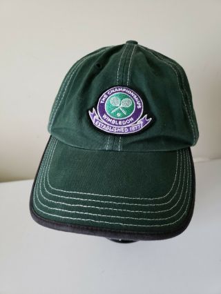 Wimbledon Championships Tennis Sw19 Embroidered Tournament Baseball Hat Cap