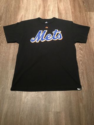 David Wright York Mets 5 Mlb Black Baseball T - Shirt Men 