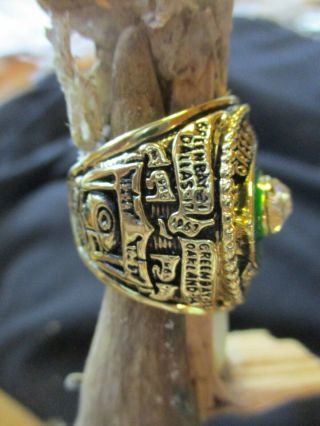 1967 (Bart Starr) Green Bay Packers Bowl Ring for Father ' s Day 3