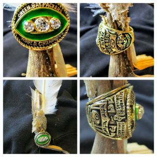 1967 (Bart Starr) Green Bay Packers Bowl Ring for Father ' s Day 5