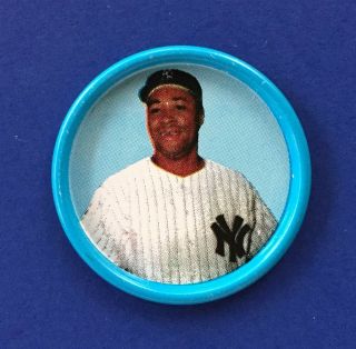 1963 Salada Tea/junket All Star Baseball Coin 45 Yankee Elston Howard