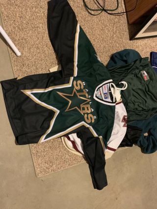 Vintage Dallas Stars Hockey Jersey Authentic Stitched Adult Small Ccm Official