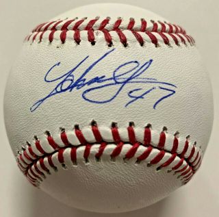 San Francisco Giants Johnny Cueto Signed Baseball - Auto Beckett Bas