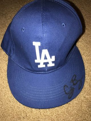 Cody Bellinger Autographed Los Angeles Dodgers Baseball Cap Hat Has No