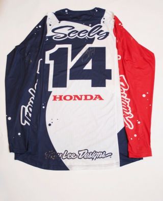 Autographed Cole Seely 2019 Supercross Jersey