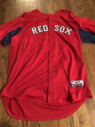 2013 Boston Red Sox Lyle Overbay Game Bp Jersey World Series Year