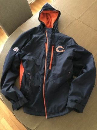 Reebok Chicago Bears Fleece Lined Official Jacket Men’s Large