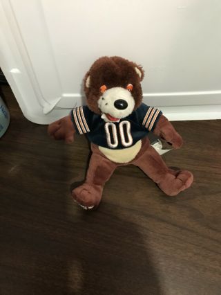 Forever Collectibles Chicago Bears Football Nfl Plush Staley 8” Bear