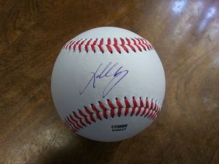 Kolten Wong Autographed Baseball St.  Louis Cardinals Exact Proof