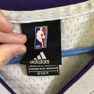Adidas White Los Angeles Lakers Kobe Bryant 24 Jersey S,  2 Length 3
