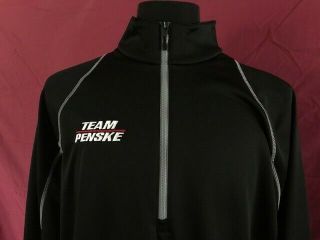 Rare Team Penske Pit Crew Shirt Keselowski Logano Blaney Nascar Puma Mens Xl