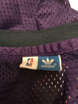 Karl Malone Utah Jazz Adidas Throwback Jersey Mens Medium Sewn/Stitched 6