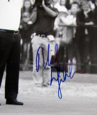 PHIL MICKELSON AUTOGRAPHED HAND SIGNED 11x14 PHOTO w/COA 2013 BRITISH OPEN 2
