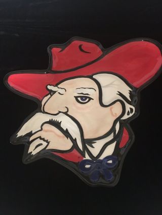 Ole Miss Colonel Reb Ceramic Dish By Becky Denny