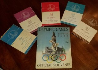Olympics Sports Memorabilia 1948 London