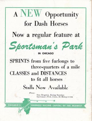6 - 18 - 58 The Horseman And Fair World Harness Pacer Trotting Horse Racing 2