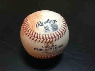 Juan Lagares Game Baseball Hit 142 Mlb Authentic York Mets Yankees