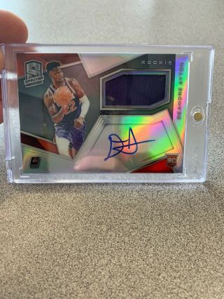 2018 - 19 Spectra Basketball Deandre Ayton Rookie Patch Auto /299 Suns Rpa