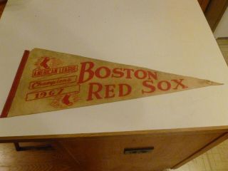 Boston Red Sox 1967 American League Champions Pennant