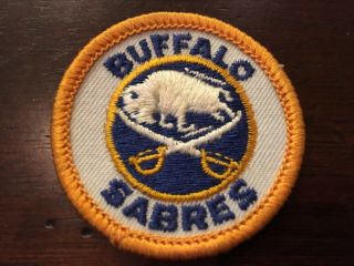 Vintage 70s 80s Buffalo Sabres Hockey Patch Nhl