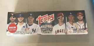 2018 Topps Baseball Complete Set Factory 700 5 Rookie Variants Rookie Cup