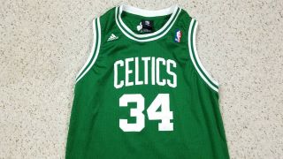 Paul Pierce 34 Boston Celtics NBA Adidas Swingman Sewn Jersey Youth XL 18 - 20 5