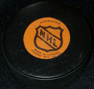 OFFICIAL GAME PUCK NHL GAME VICEROY APPROVED CANADA PHILADELPHIA FLYERS 3